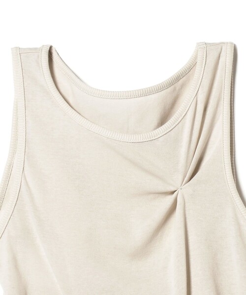 Ray BEAMS（レイビームス）の「RBS / アシメ タック タンクトップ（タンクトップ・レディース・ブラック/ライトグレー・ONE SIZE）」の12枚目の写真