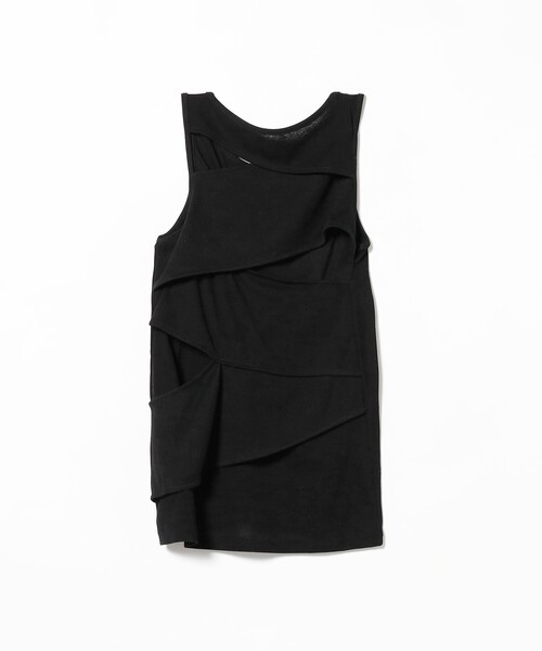 Ray BEAMS（レイビームス）の「RBS / アシメ タック タンクトップ（タンクトップ・レディース・ブラック/ライトグレー・ONE SIZE）」の16枚目の写真