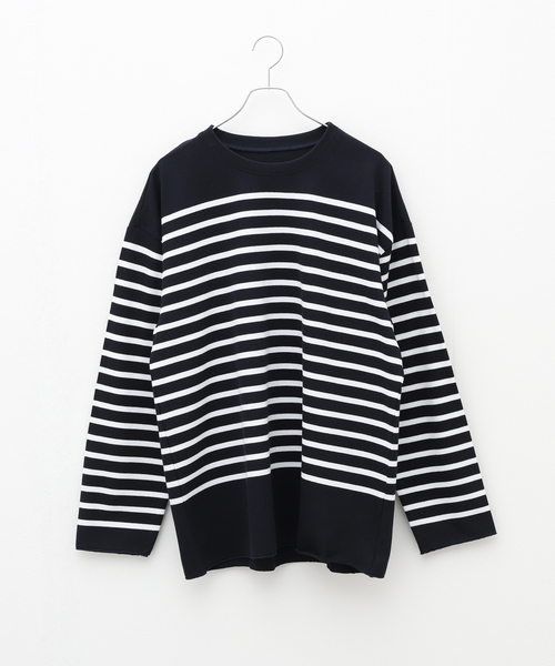 Arpenteur（ アーペントル）の「【ARPENTEUR / アーペントル】 MARINE（Tシャツ/カットソー・メンズ・アイボリー/ネイビー/ラベンダー/ホワイト/チャコールグレー・MEDIUM/LARGE）」の4枚目の写真