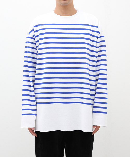 Arpenteur（ アーペントル）の「【ARPENTEUR / アーペントル】 MARINE（Tシャツ/カットソー・メンズ・アイボリー/ネイビー/ラベンダー/ホワイト/チャコールグレー・MEDIUM/LARGE）」の7枚目の写真