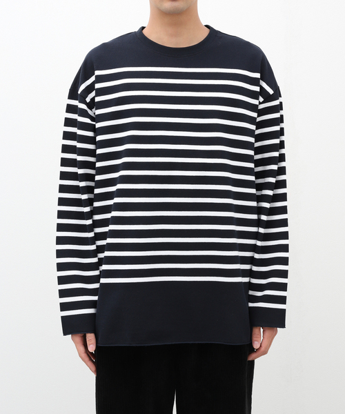 Arpenteur（ アーペントル）の「【ARPENTEUR / アーペントル】 MARINE（Tシャツ/カットソー・メンズ・アイボリー/ネイビー/ラベンダー/ホワイト/チャコールグレー・MEDIUM/LARGE）」の9枚目の写真