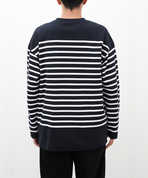 Arpenteur（ アーペントル）の「【ARPENTEUR / アーペントル】 MARINE（Tシャツ/カットソー・メンズ・アイボリー/ネイビー/ラベンダー/ホワイト/チャコールグレー・MEDIUM/LARGE）」の14枚目の写真