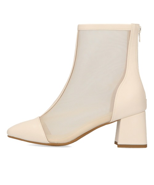 ORiental TRaffic（オリエンタルトラフィック）の「ヒールチュールブーツ 41106（ブーツ・レディース・ブラック/ベージュ・SS/S/M/L/LL/3L）」の11枚目の写真