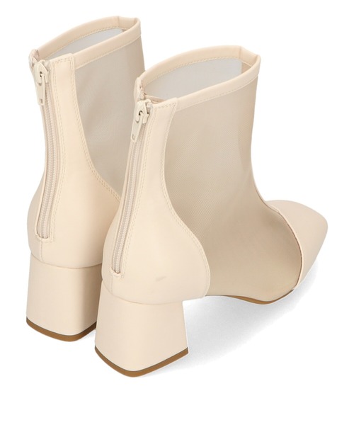 ORiental TRaffic（オリエンタルトラフィック）の「ヒールチュールブーツ 41106（ブーツ・レディース・ブラック/ベージュ・SS/S/M/L/LL/3L）」の12枚目の写真