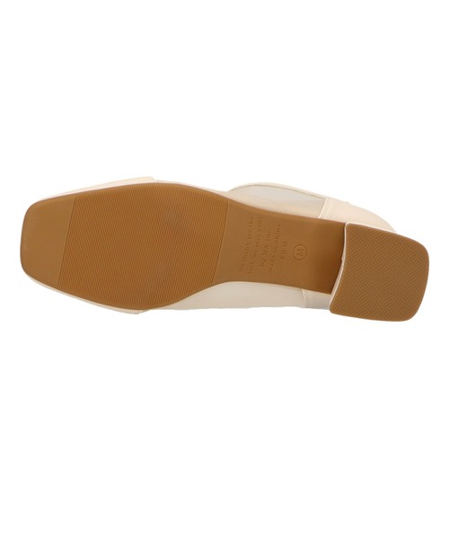 ORiental TRaffic（オリエンタルトラフィック）の「ヒールチュールブーツ 41106（ブーツ・レディース・ブラック/ベージュ・SS/S/M/L/LL/3L）」の16枚目の写真