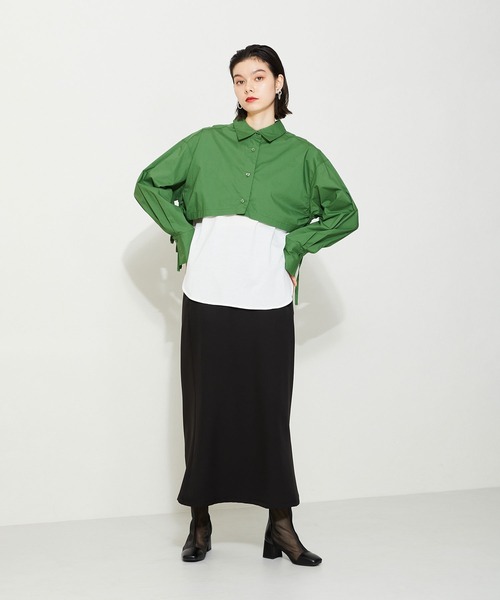 ORiental TRaffic（オリエンタルトラフィック）の「ヒールチュールブーツ 41106（ブーツ・レディース・ブラック/ベージュ・SS/S/M/L/LL/3L）」の10枚目の写真