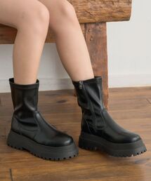 RETRO GIRL | 厚底ストレッチブーツ(ブーツ)