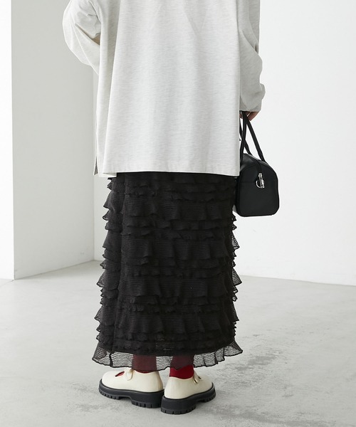 BONLECILL（ボンルシール）の「ベルクロバレエプラットフォームシューズ（バレエシューズ・レディース・アイボリー/ブラック/ブラウン/ブラック系1・L/M/S）」の19枚目の写真