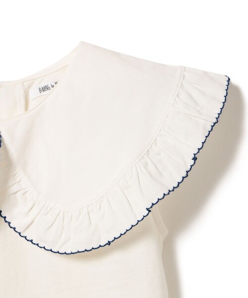 B:MING by BEAMS（ビーミングバイビームス）の「B:MING by BEAMS / 布帛衿 ノースリーブ プルオーバー カットソー（100～150cm）（Tシャツ/カットソー・キッズ・ブラック/ミント/ホワイト・110/140/130/120/100/150）」の19枚目の写真