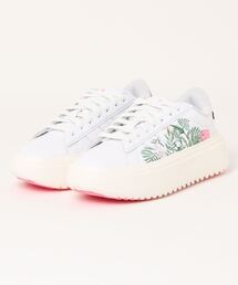 adidas | adidas アディダス GRAND COURT PLATFORM W グランドコート プラットフォーム IE3601 FTWR/FTWR/OFFW(スニーカー)