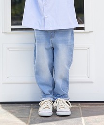 b・ROOM | ダメージ加工でこなれ感バルーンデニムパンツ(デニムパンツ)