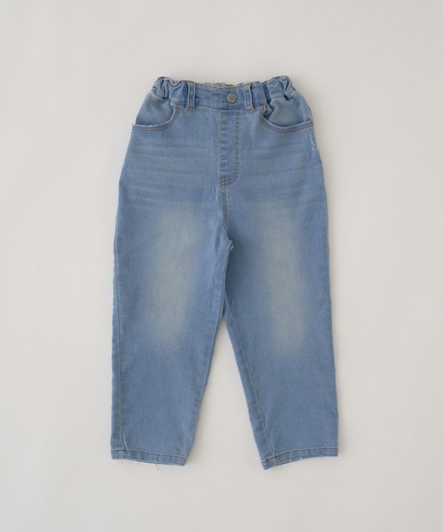 b・ROOM(ビールーム)の「ダメージ加工でこなれ感バルーンデニムパンツ(デニムパンツ・キッズ・サックスブルー/ブルー・130cm/150cm/100cm/140cm/110cm/120cm)」の14枚目の写真