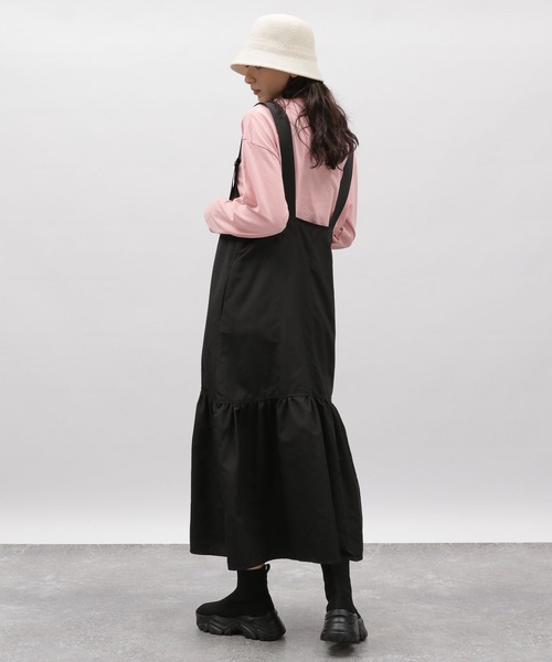 LAKOLE（ラコレ）の「グラフィックロゴ長袖 / 106400（Tシャツ/カットソー・レディース・ピンク/チャコール/オフホワイト・MEDIUM/SMALL）」の13枚目の写真