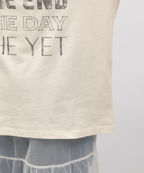 LAKOLE（ラコレ）の「グラフィックロゴ長袖 / 106400（Tシャツ/カットソー・レディース・ピンク/チャコール/オフホワイト・MEDIUM/SMALL）」の21枚目の写真