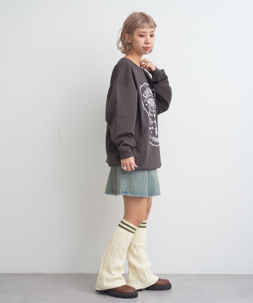 CIAOPANIC（チャオパニック）の「ケーブルラインレッグウォーマー