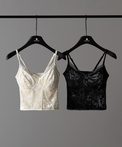 ロウクラシック LOW CLASSIC VELET SLEVELESS TOP キャミソールトップス ベロア THE SHINZONE取り扱い S ブラック /HK ■OS レディース ロウクラシック LOW CLASSIC VELET SLEVELESS TOP キャミソール