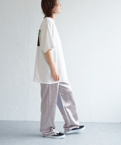 notch.（ノッチ）の「◆ 股下丈が選べる ◆カラーサテンパンツ（その他パンツ・レディース・ネイビー/ブラック/ライトグレー/ベージュ・M/TM）」の17枚目の写真