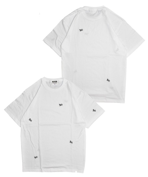 DOUBLE STEAL(ダブルスティール)の「DBSL刺繍 Tシャツ(Tシャツ/カットソー・メンズ・ホワイト/ブラック・X-LARGE/LARGE)」の2枚目の写真