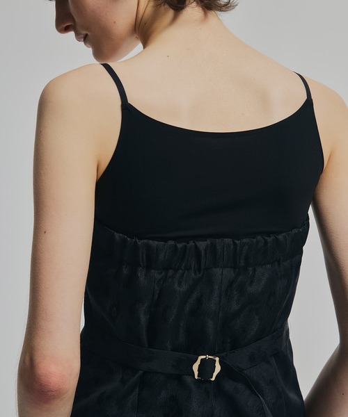 NOISE MAKER（ノイズメーカー）の「レオパードビスチェ（ベスト・レディース・ブラック・36/38）」の7枚目の写真