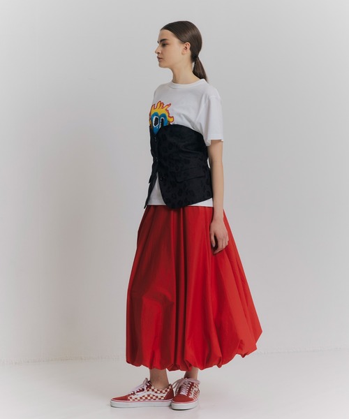 NOISE MAKER（ノイズメーカー）の「レオパードビスチェ（ベスト・レディース・ブラック・36/38）」の13枚目の写真