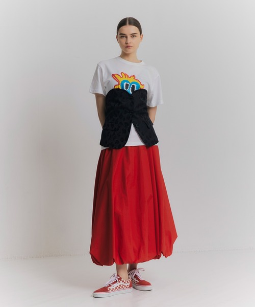 NOISE MAKER（ノイズメーカー）の「レオパードビスチェ（ベスト・レディース・ブラック・36/38）」の12枚目の写真