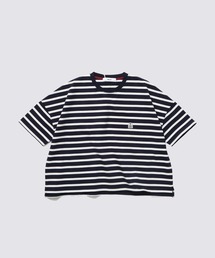 [WOMEN] BORDER S/S CREW / ウィメンズ半袖ボーダークルーネックシャツ