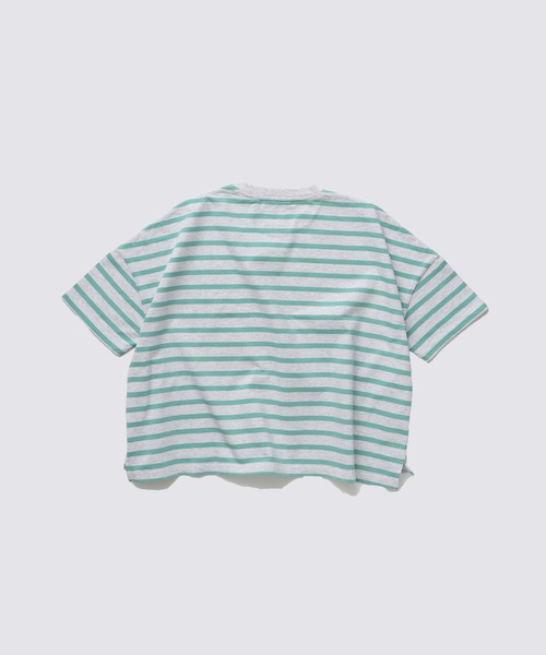FIDELITY（フィデリティ）の「[WOMEN] BORDER S/S CREW / ウィメンズ半袖ボーダークルーネックシャツ（Tシャツ/カットソー・レディース・ブルー/オフホワイト/ダークネイビー/イエロー/キナリ/チャコール・FREE）」の20枚目の写真