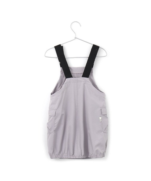 MAKE YOUR DAY（メイクユアデイ）の「バルーンシルエットジャンスカ■80～140cm（ジャンパースカート・キッズ・ネイビー/ラベンダー/ベージュ・140/120/110/130/100/80/90）」の11枚目の写真