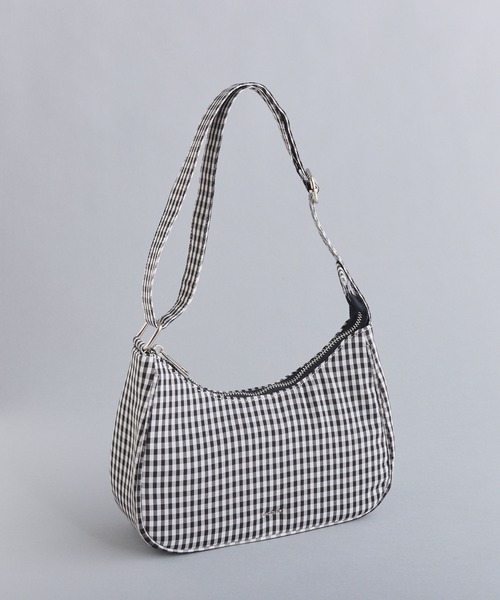 【セール】ギンガムチェックホーボーバッグ（ショルダーバッグ）｜one after another NICE CLAUP（ワンアフターアナザー