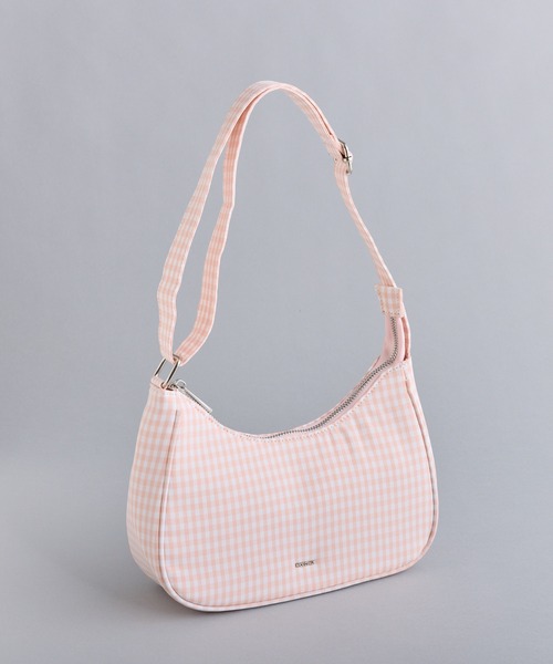【セール】ギンガムチェックホーボーバッグ（ショルダーバッグ）｜one after another NICE CLAUP（ワンアフターアナザー