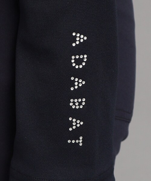 adabat（アダバット）の「◆【UVカット／吸水速乾／遮熱】ゴルフギアデザイン 長袖プルオーバー（Tシャツ/カットソー・レディース・ホワイト系その他/ネイビー系・38/42/40/36）」の12枚目の写真