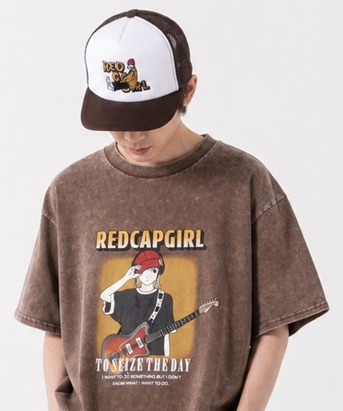 a-r】〔RedCapGirl/レッドキャップガール〕メッシュキャップ（キャップ