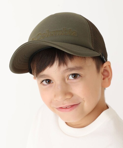 Columbia（コロンビア）の「Columbia/ 【KIDS】コッサトットループユースキャップ /コロンビア /キッズ（キャップ・キッズ・ネイビー/ブラック/グリーン・L/XL/S/M）」の3枚目の写真