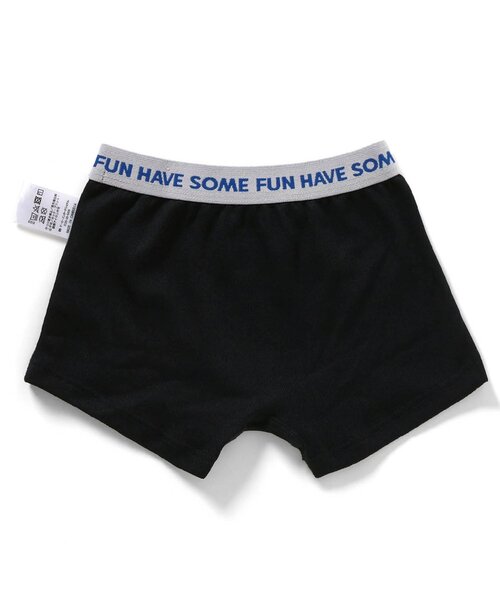 BREEZE（ブリーズ）の「Boy's 無地メッシュパンツ（ボクサーパンツ・キッズ・ブラック/エメラルド/ブルー/レインボー・110/150/130/140/120/100）」の7枚目の写真