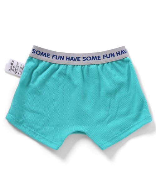 BREEZE（ブリーズ）の「Boy's 無地メッシュパンツ（ボクサーパンツ・キッズ・ブラック/エメラルド/ブルー/レインボー・110/150/130/140/120/100）」の9枚目の写真