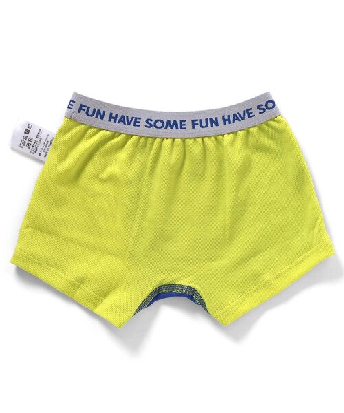 BREEZE（ブリーズ）の「Boy's 無地メッシュパンツ（ボクサーパンツ・キッズ・ブラック/エメラルド/ブルー/レインボー・110/150/130/140/120/100）」の10枚目の写真