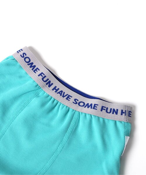 BREEZE（ブリーズ）の「Boy's 無地メッシュパンツ（ボクサーパンツ・キッズ・ブラック/エメラルド/ブルー/レインボー・110/150/130/140/120/100）」の11枚目の写真