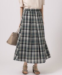 DRESKIP | 【無理せずキレイ】歩くたびに揺れる ドラマティックフレアスカート(スカート)