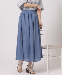 DRESKIP | 【無理せずキレイ】歩くたびに揺れる ドラマティックフレアスカート(スカート)