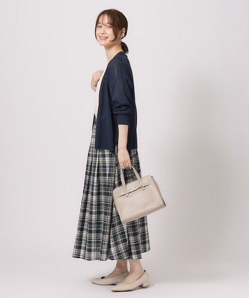 DRESKIP（ドレスキップ）の「◆【無理せずキレイ】歩くたびに揺れる ドラマティックフレアスカート（スカート・レディース・ブラック系1/ネイビー系1/イエロー系その他/ライトブルー・02/03/04）」の9枚目の写真