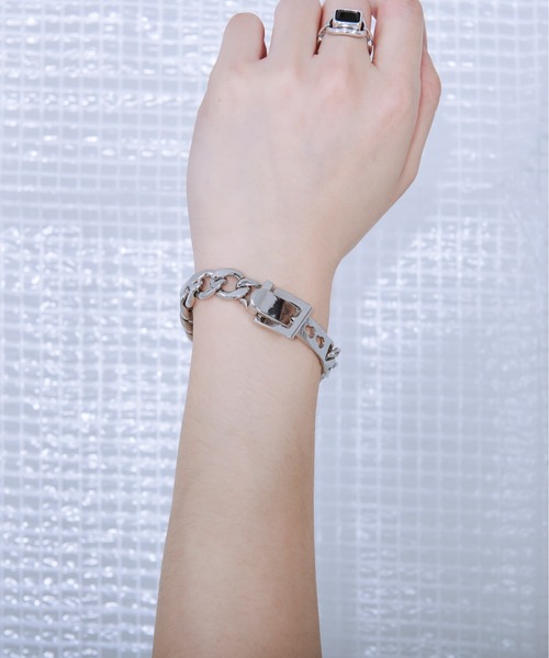 プレゼント最適☆ELEGATTO☆ロープ チェーン ブレスレット☆ ブレスレット 18金 K18 18k ロープ チェーン ブレス 上品