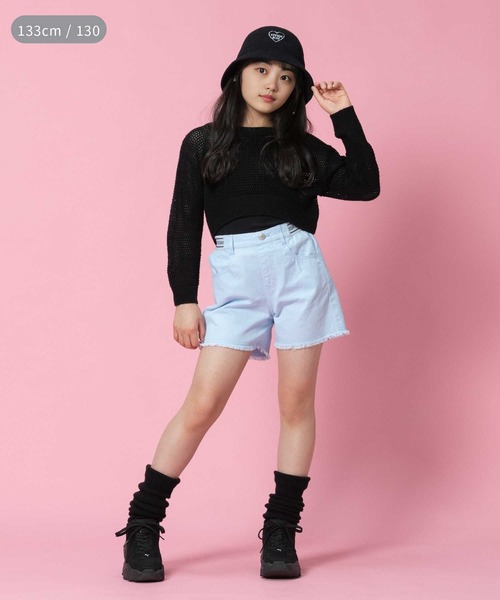 VIVIAN BLUE】ロゴベルトショートパンツ（その他パンツ