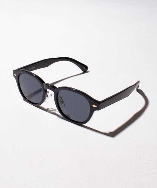 GLOSTER（グロスター）の「【GLOSTER/グロスター】ウェリントン セルフレーム カラーレンズ サングラス（サングラス・メンズ・ブラウン系その他/ブラック/オフホワイト/キナリ/ホワイト系その他6/ブラック系その他/ロイヤルブルー/ベージュ・FREE）」の5枚目の写真