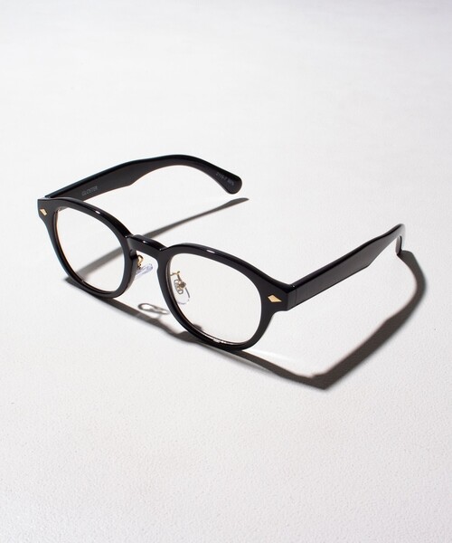 GLOSTER（グロスター）の「【GLOSTER/グロスター】ウェリントン セルフレーム カラーレンズ サングラス（サングラス・メンズ・ブラウン系その他/ブラック/オフホワイト/キナリ/ホワイト系その他6/ブラック系その他/ロイヤルブルー/ベージュ・FREE）」の2枚目の写真