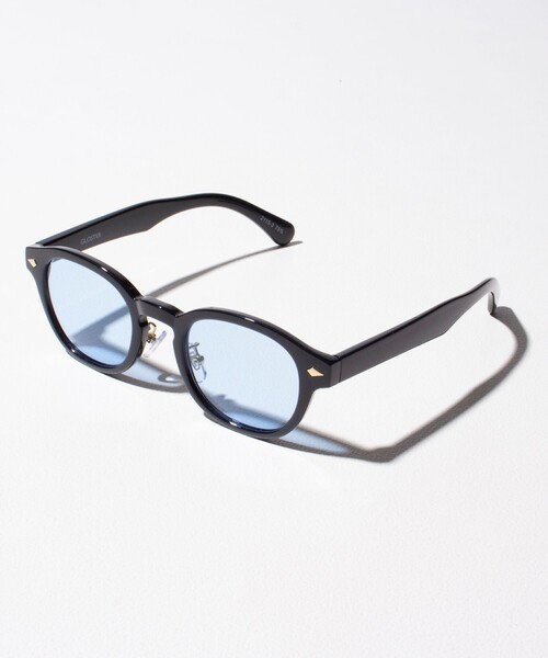 GLOSTER（グロスター）の「【GLOSTER/グロスター】ウェリントン セルフレーム カラーレンズ サングラス（サングラス・メンズ・ブラウン系その他/ブラック/オフホワイト/キナリ/ホワイト系その他6/ブラック系その他/ロイヤルブルー/ベージュ・FREE）」の8枚目の写真