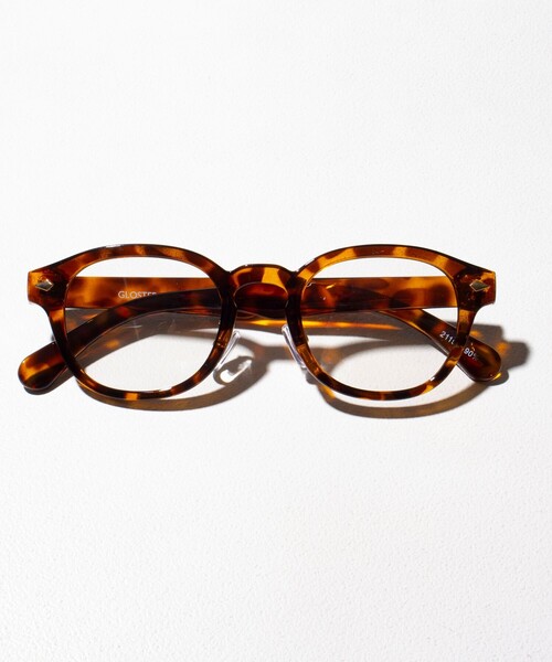 GLOSTER（グロスター）の「【GLOSTER/グロスター】ウェリントン セルフレーム カラーレンズ サングラス（サングラス・メンズ・ブラウン系その他/ブラック/オフホワイト/キナリ/ホワイト系その他6/ブラック系その他/ロイヤルブルー/ベージュ・FREE）」の18枚目の写真