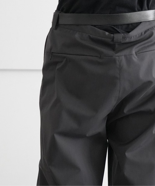 EXCLUSIVE】Call BACK ZIP TROUSERS