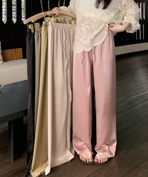 YUGA_YGMC サテン イージーパンツ