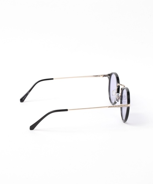 studio CLIP（スタディオクリップ）の「プラスチックウェリントンUVサングラス（サングラス・レディース・ブラウン/ブラック・FREE）」の4枚目の写真