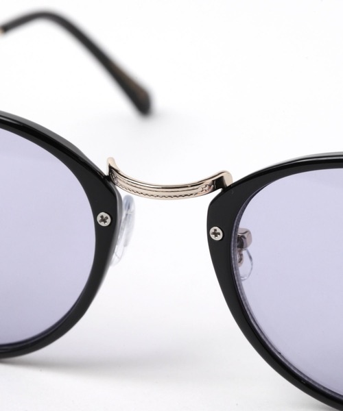 studio CLIP（スタディオクリップ）の「プラスチックウェリントンUVサングラス（サングラス・レディース・ブラウン/ブラック・FREE）」の7枚目の写真